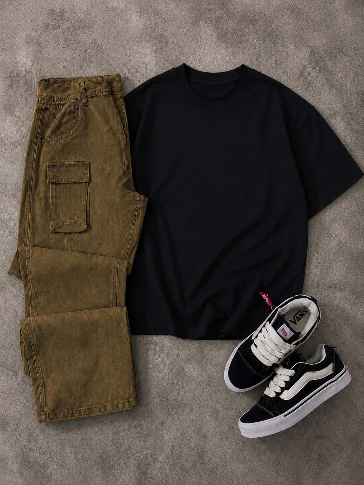 Black Box Fit Oversized Heavyweight T-Shirt