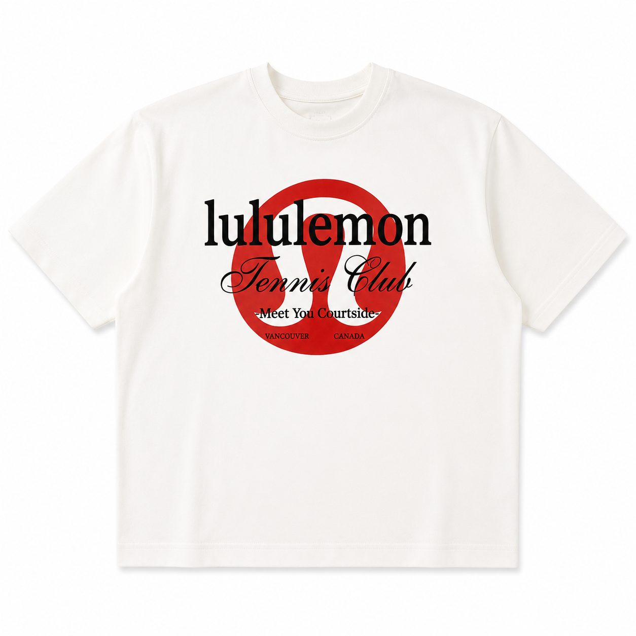 Luxury Designer Style Heavyweight Box Fit Oversized T-Shirt for bro & Sis