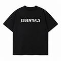 ESSENTIALS Regular Fit Heavyweight Cotton T-Shirt – Black for bro & sis