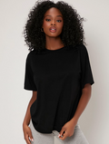 Black Box Fit Oversized Heavyweight T-Shirt
