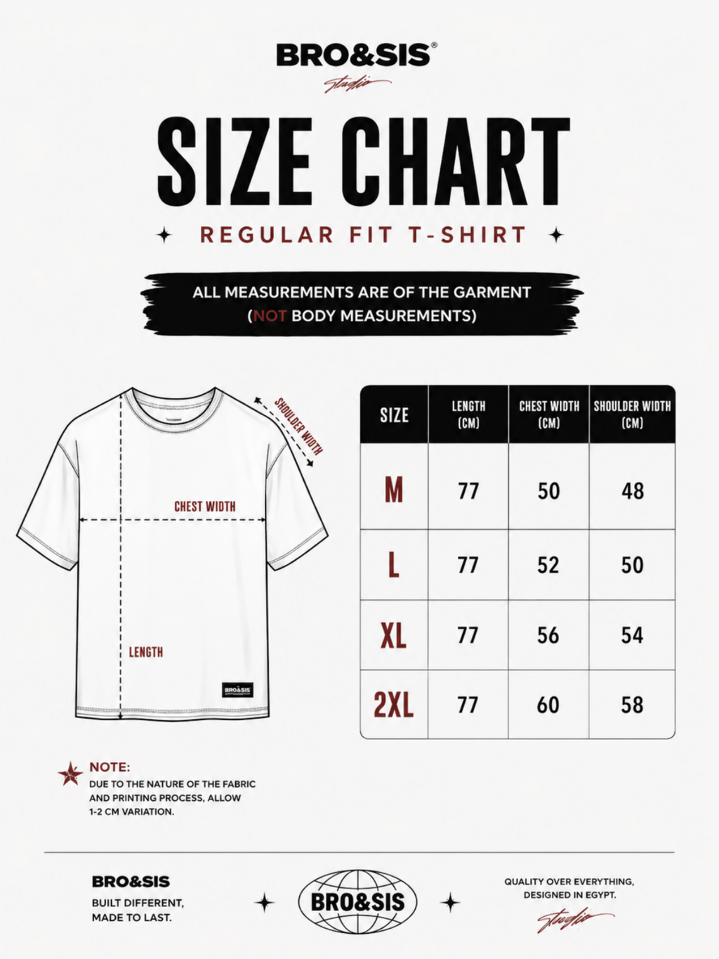 ESSENTIALS Regular Fit Heavyweight Cotton T-Shirt – Black for bro & sis