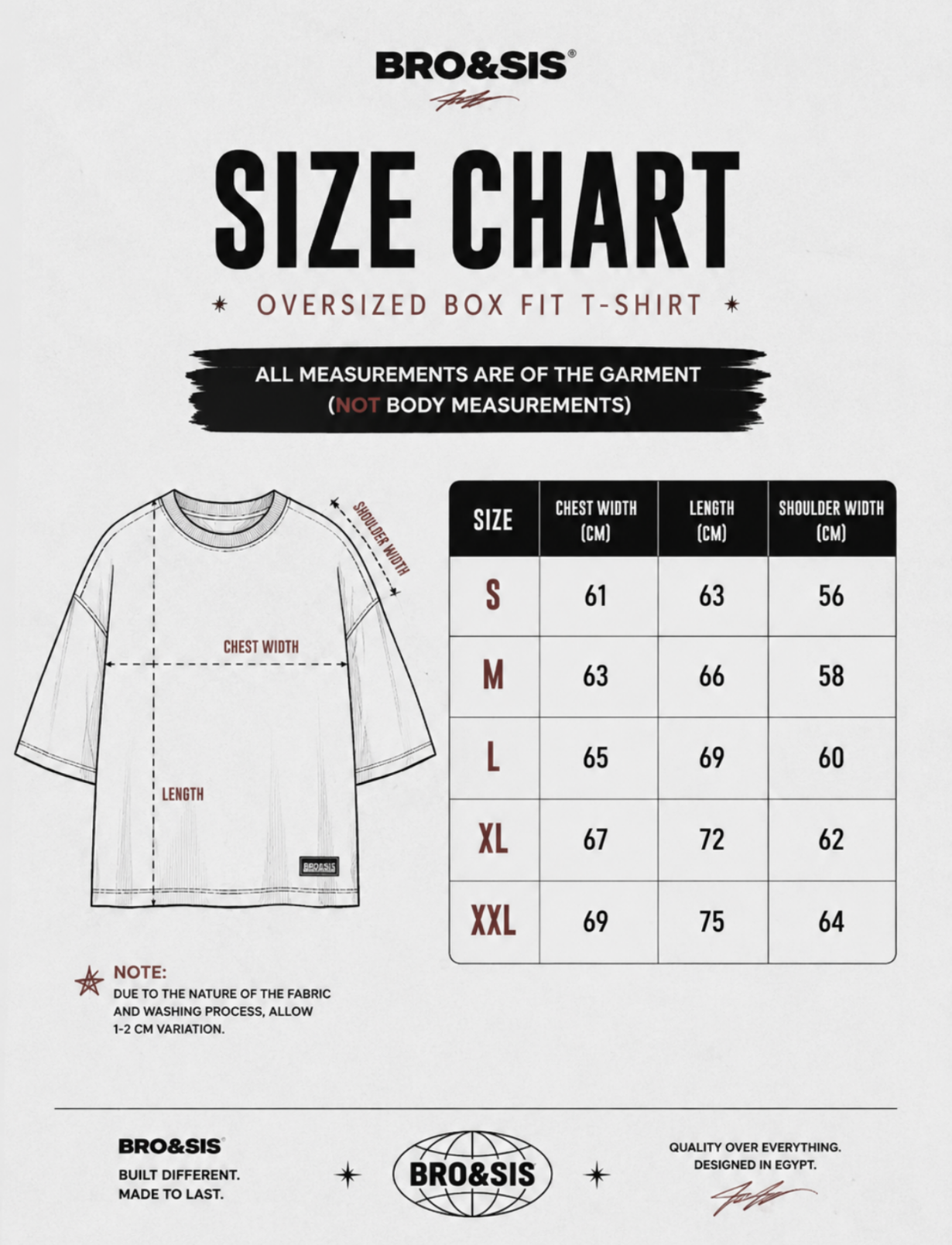 Black Box Fit Oversized Heavyweight T-Shirt